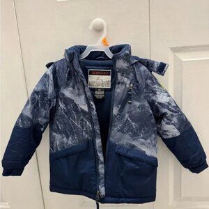 Boy's puffer coat, SNOZU, size 4T